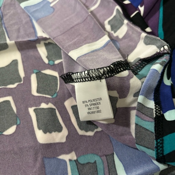 NWT Merona Deep V-Neck Midi Dress Sleeveless Feminine Flowy Women's Size 2X - Picture 8 of 11